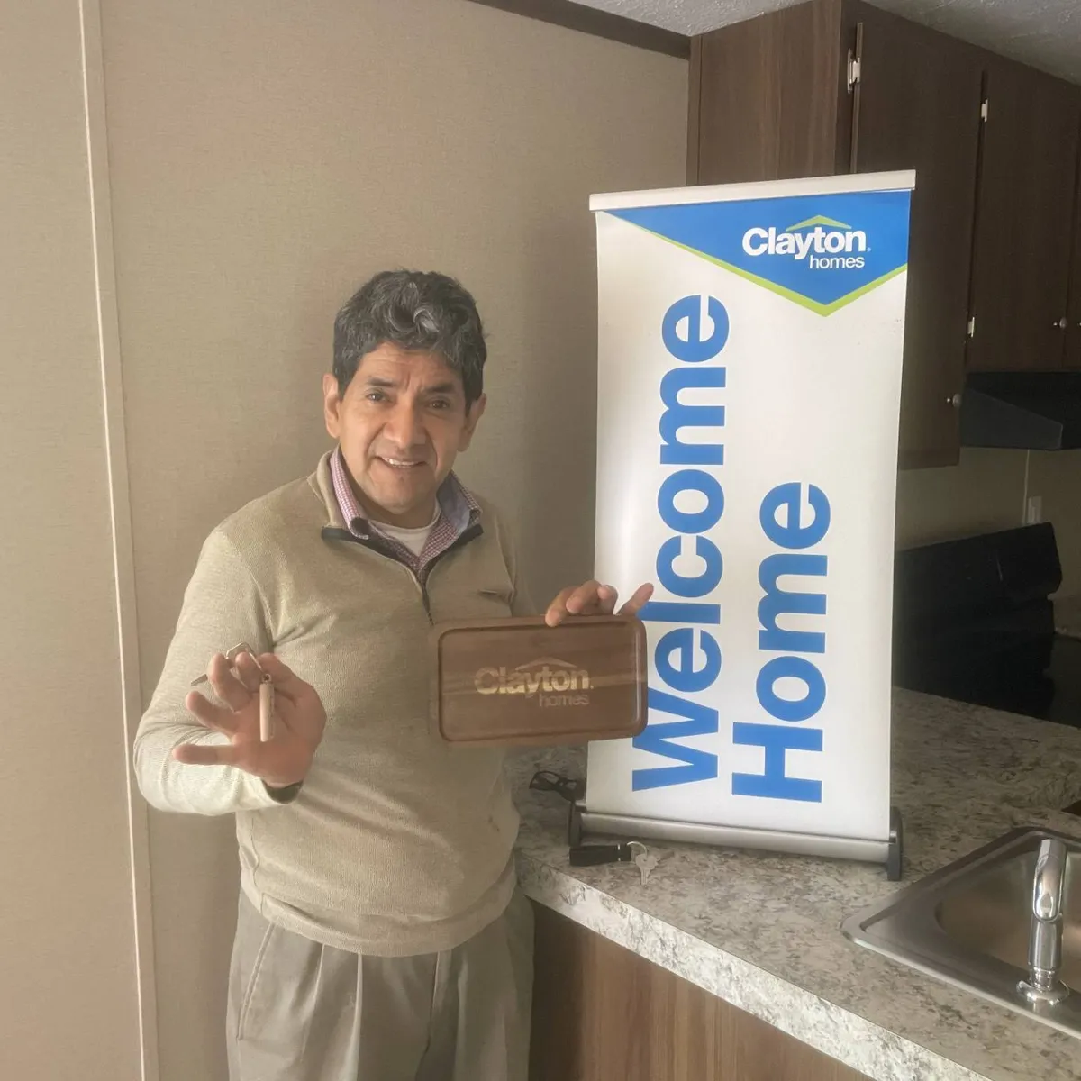 JULIO M. welcome home image