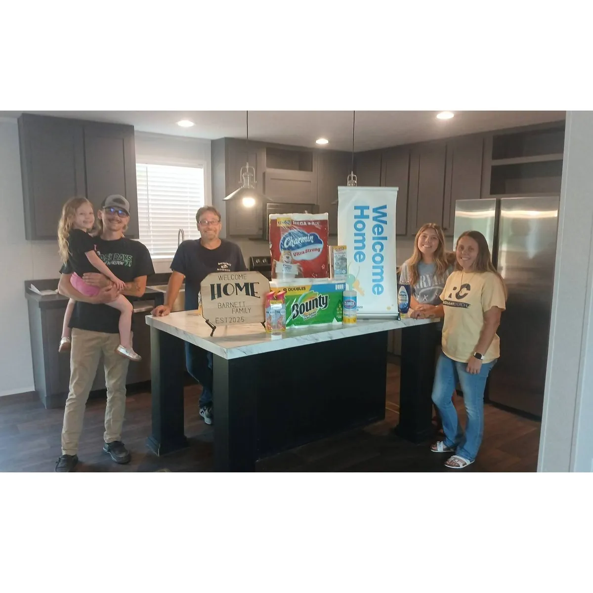 Austin B. welcome home image