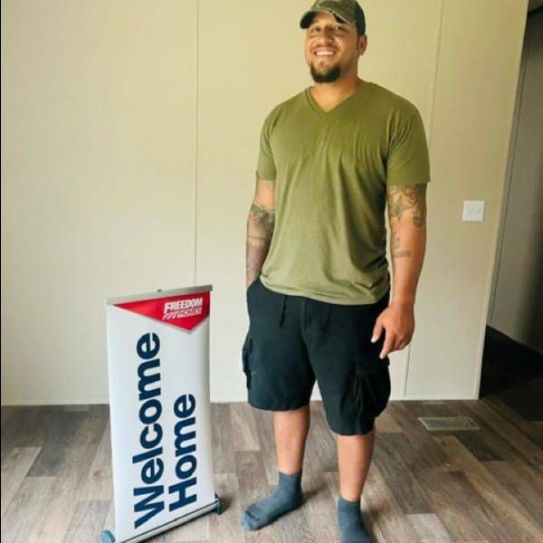 DUSTIN B. welcome home image