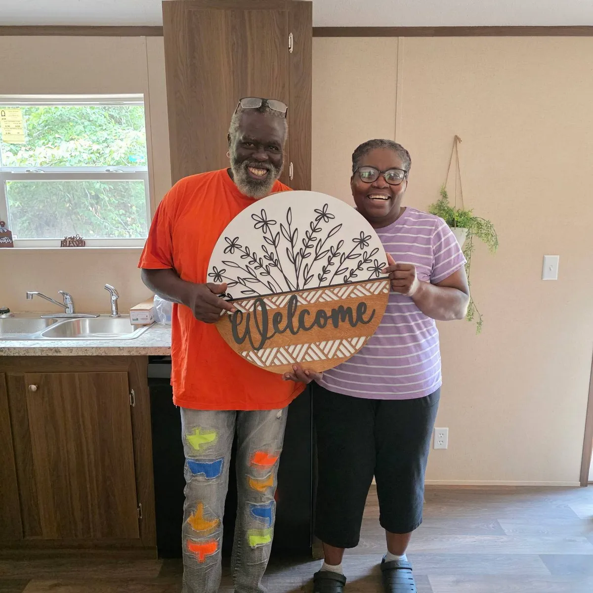 Gregory W. welcome home image