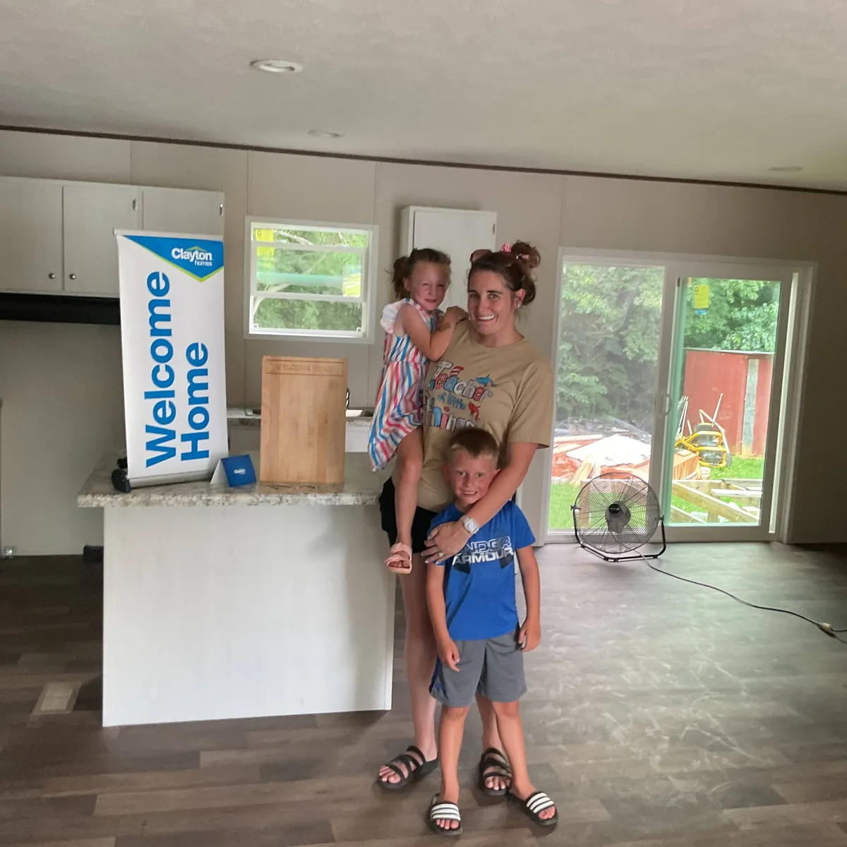 Andrew B. welcome home image
