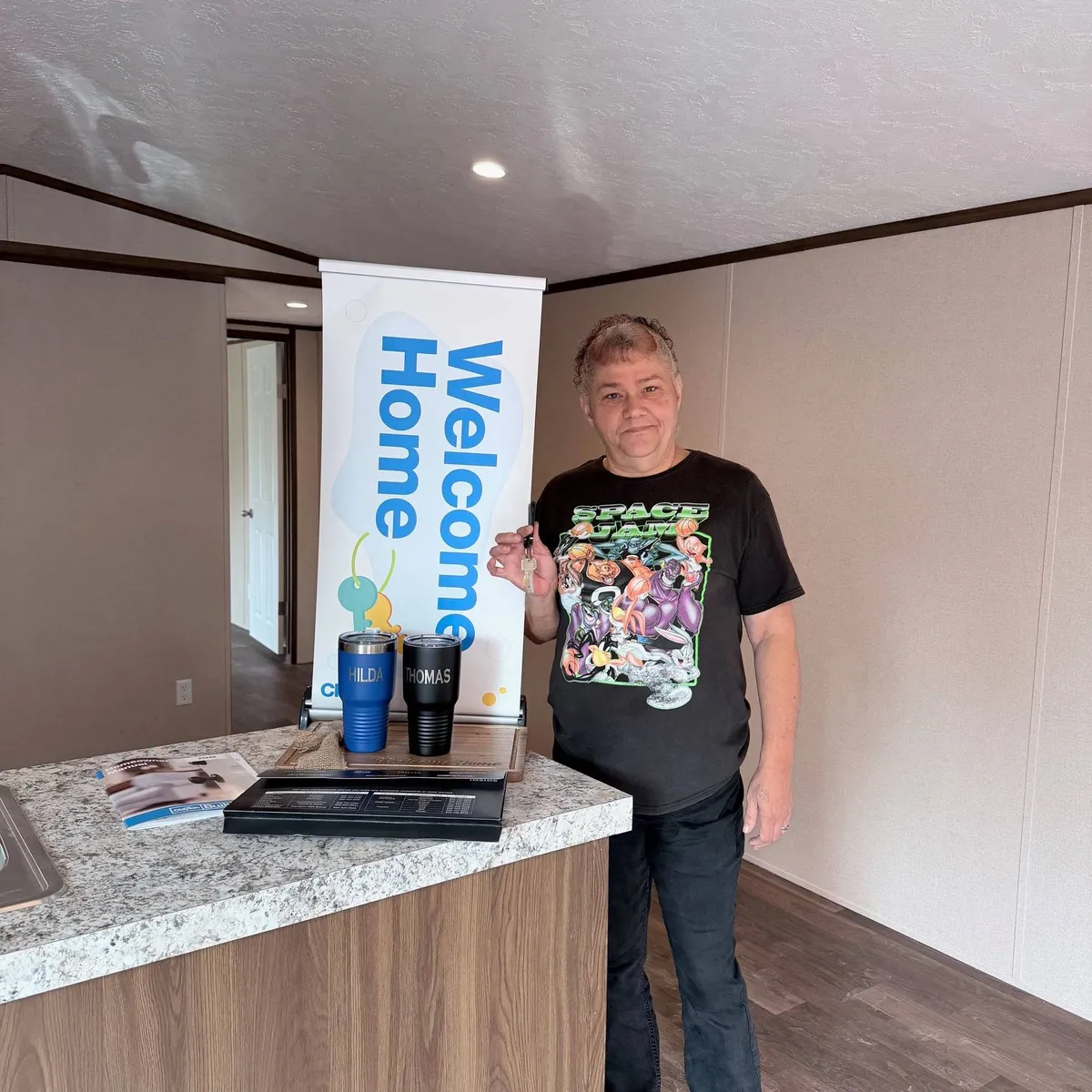 Hilda M. welcome home image