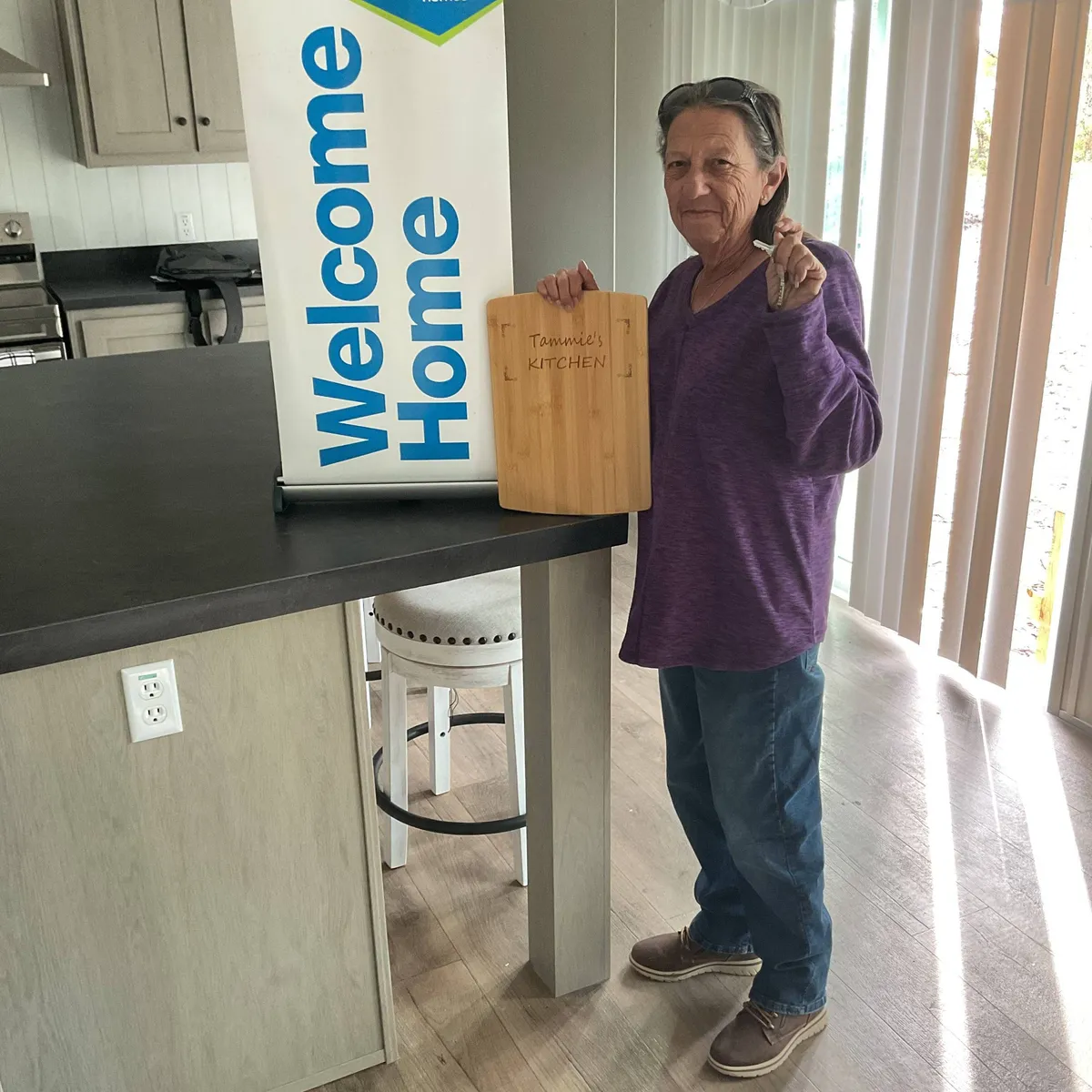 TAMMIE S. welcome home image