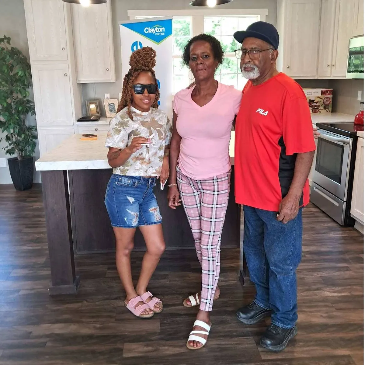 Melvin J. welcome home image