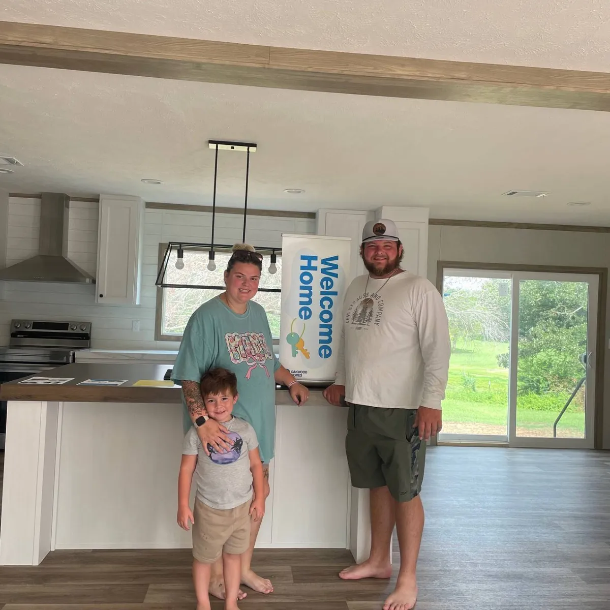 ASHLYN M. welcome home image