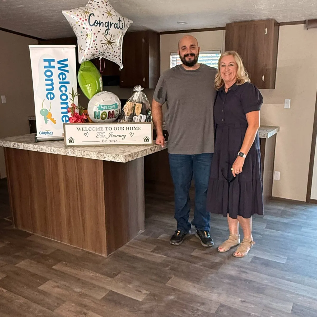 CHRISTOPHER J. welcome home image