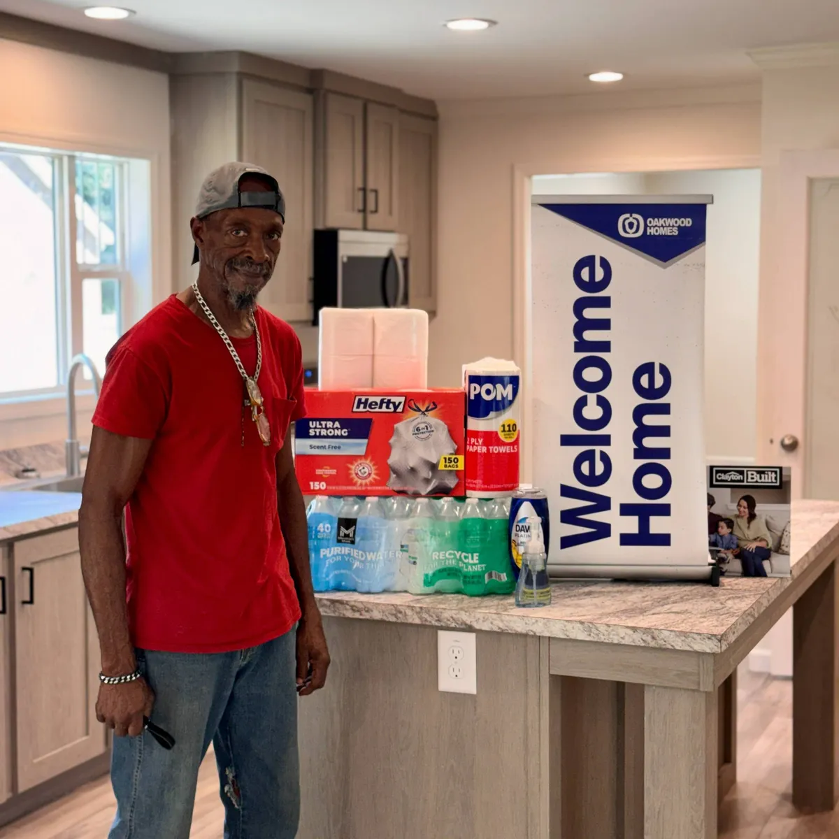 Byron Y. welcome home image