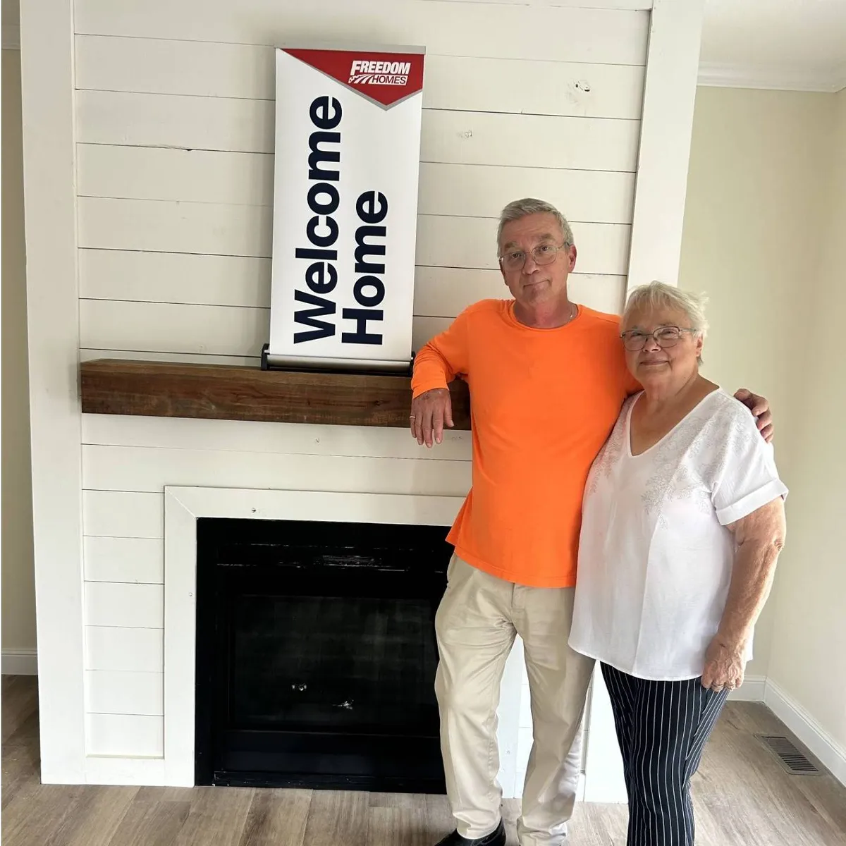 JAMES M. welcome home image