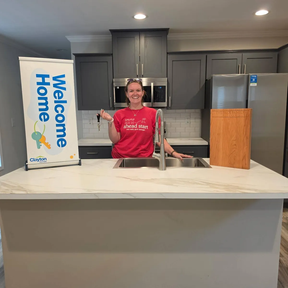 AMANDA P. welcome home image