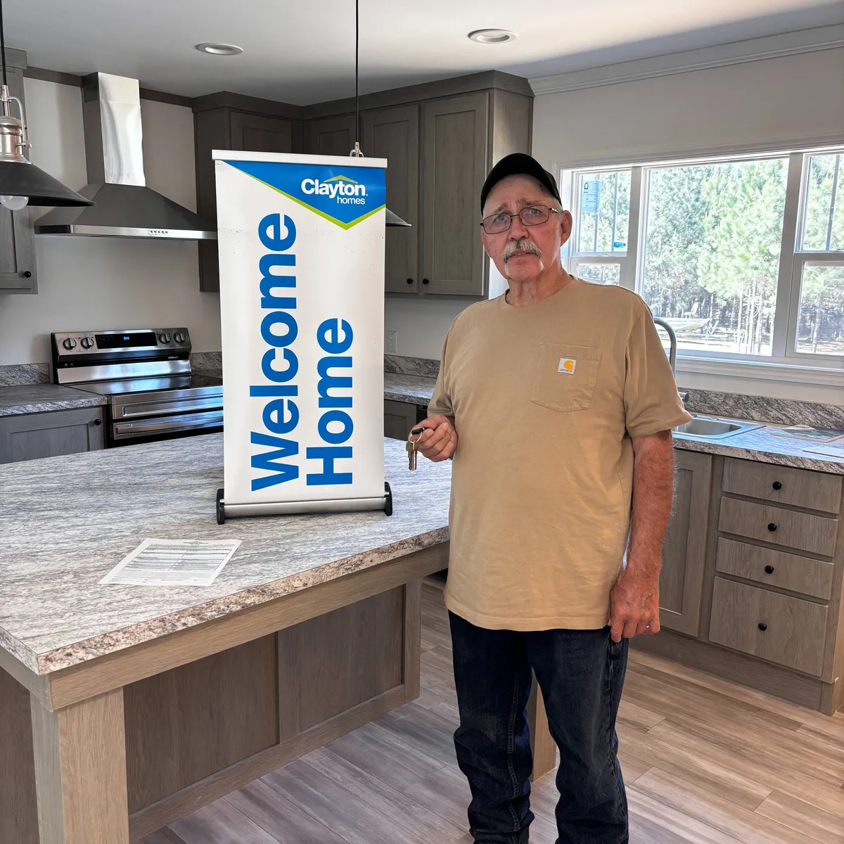 JAMES T. welcome home image
