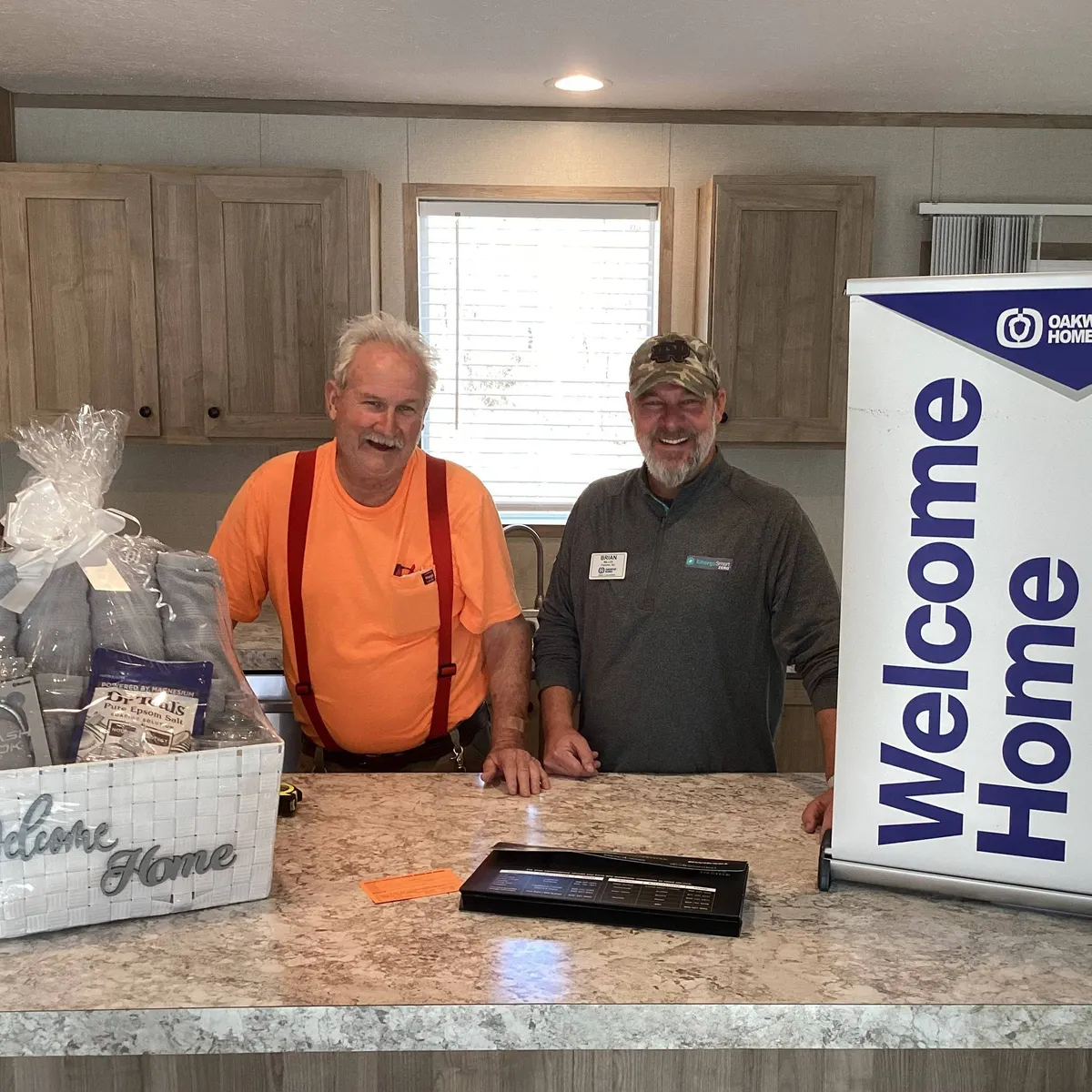 John Kirby L. welcome home image