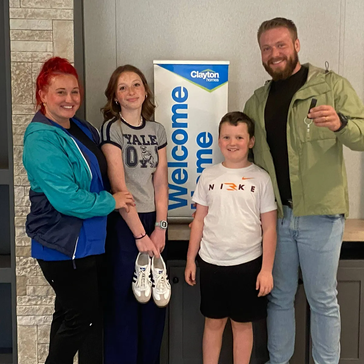 PAIGE M. welcome home image