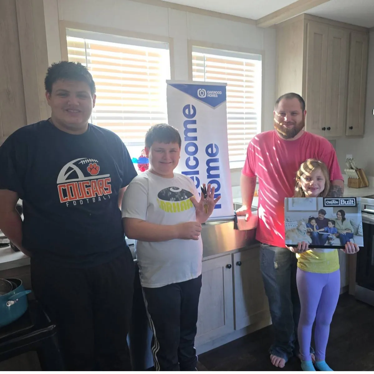 AMBER H. welcome home image