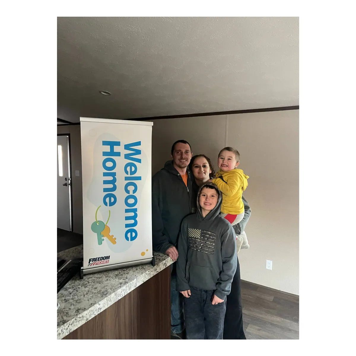 BLADEN K. welcome home image