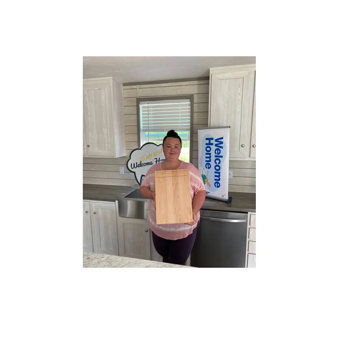 CHANDLER B. welcome home image