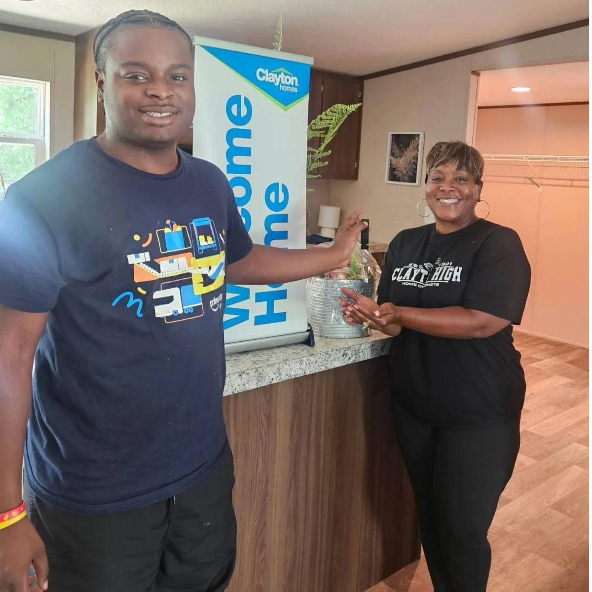 ERIC P. welcome home image