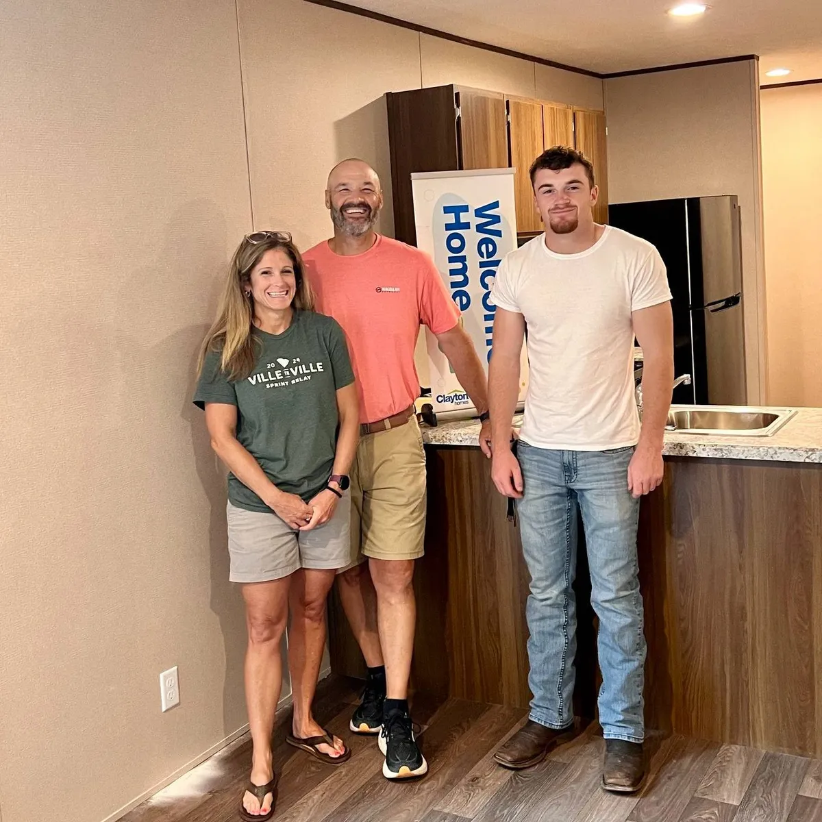 Andrew H. welcome home image
