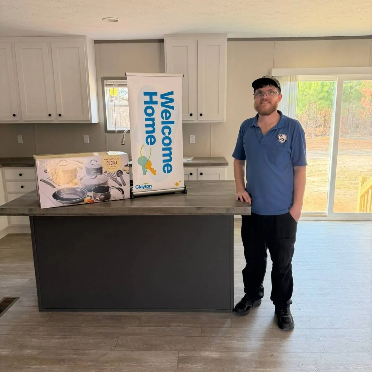 Andrew B. welcome home image