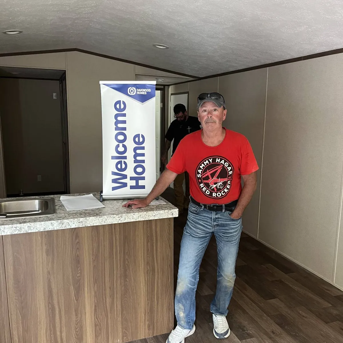 ROBERT T. welcome home image