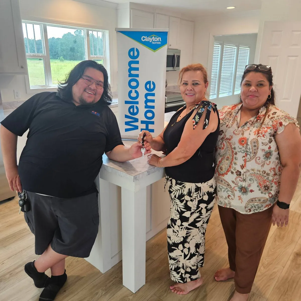 Josue V. welcome home image