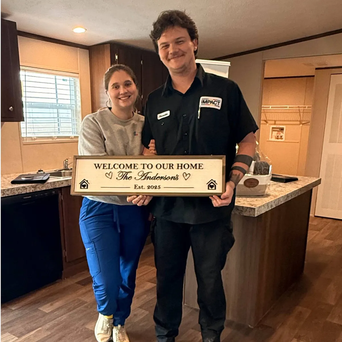 ALEXANDER A. welcome home image