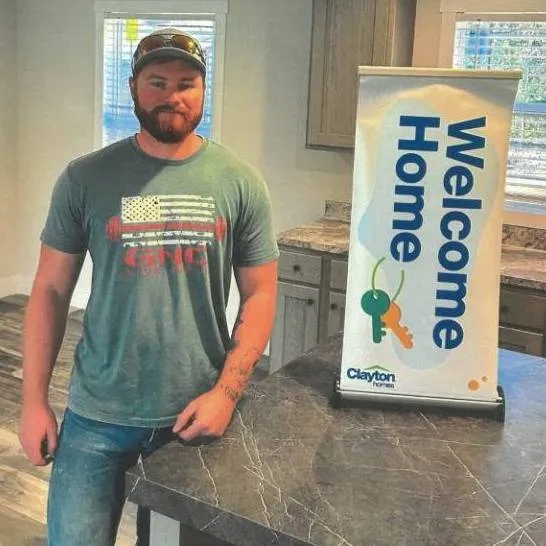 JAMES F. welcome home image