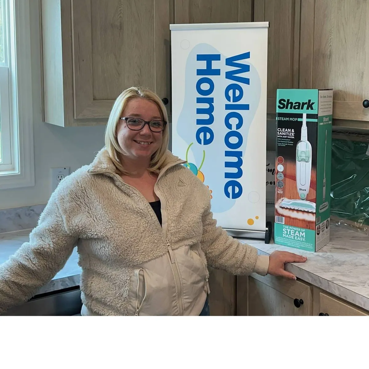 Kaitlyn N. welcome home image