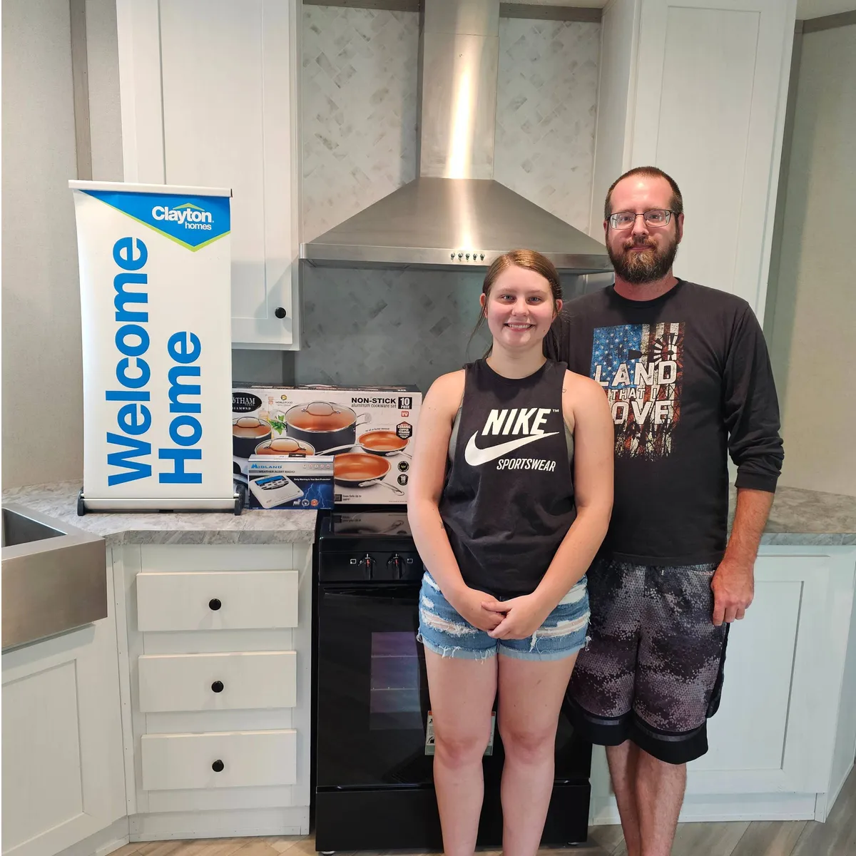 MAGGIE R. welcome home image