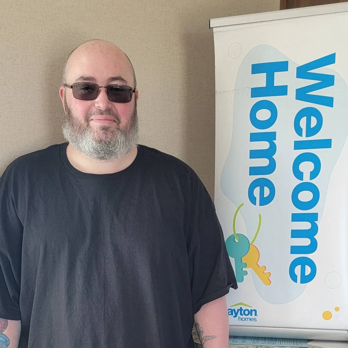 Jacob V. welcome home image