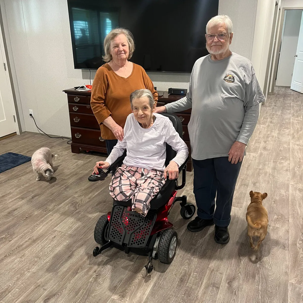 ARNOLD M. welcome home image