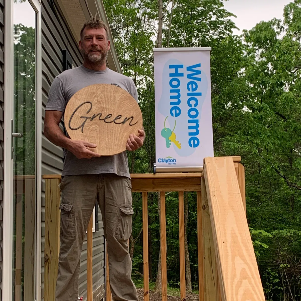 TIMOTHY G. welcome home image