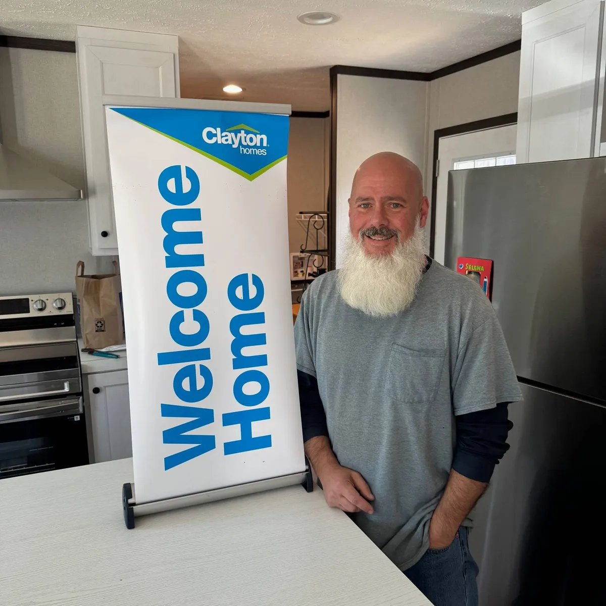 KENNETH P. welcome home image