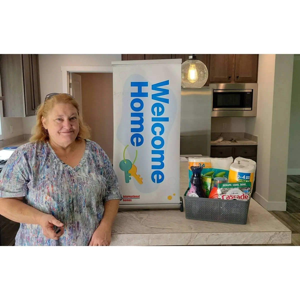 DAVID M. welcome home image