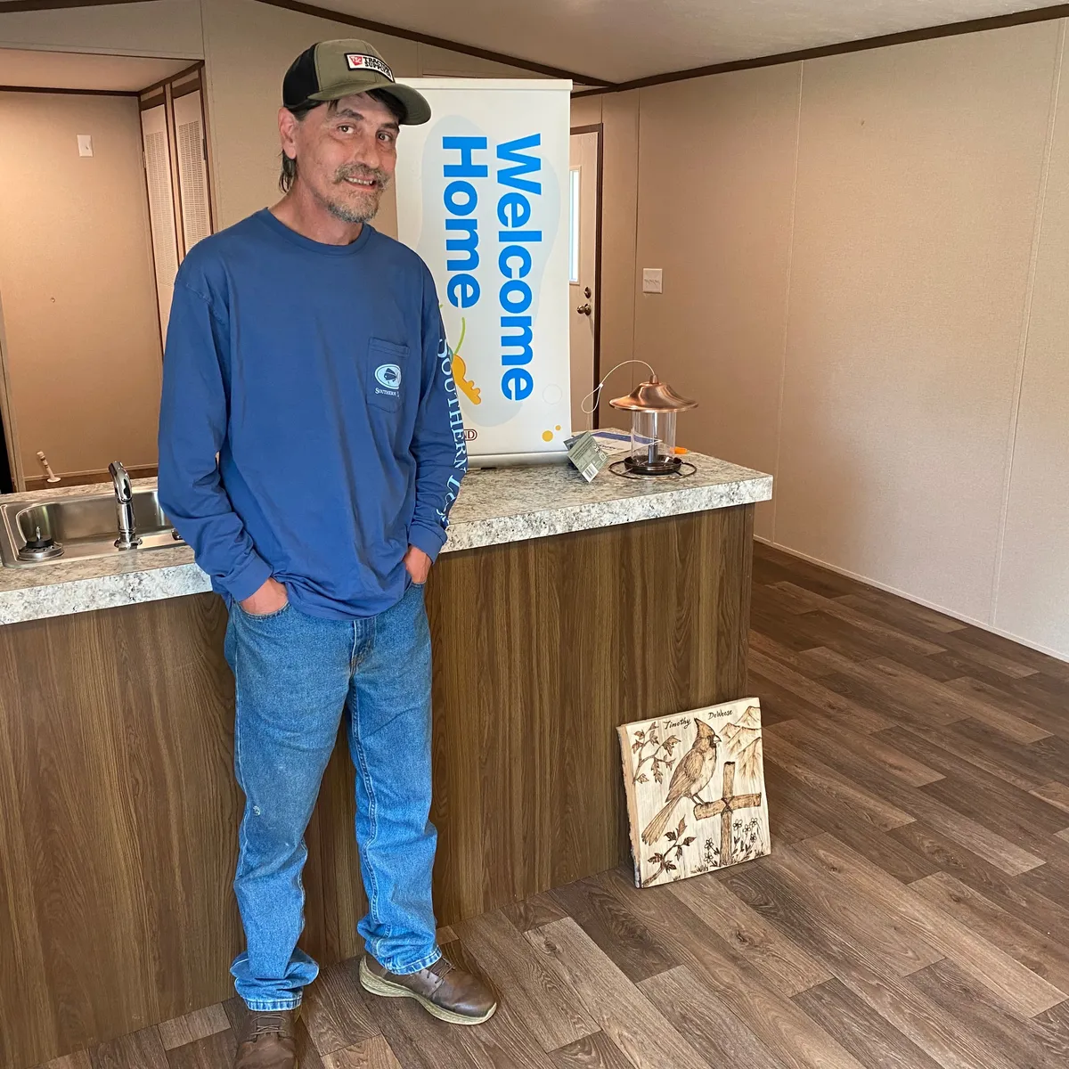 TIMOTHY D. welcome home image