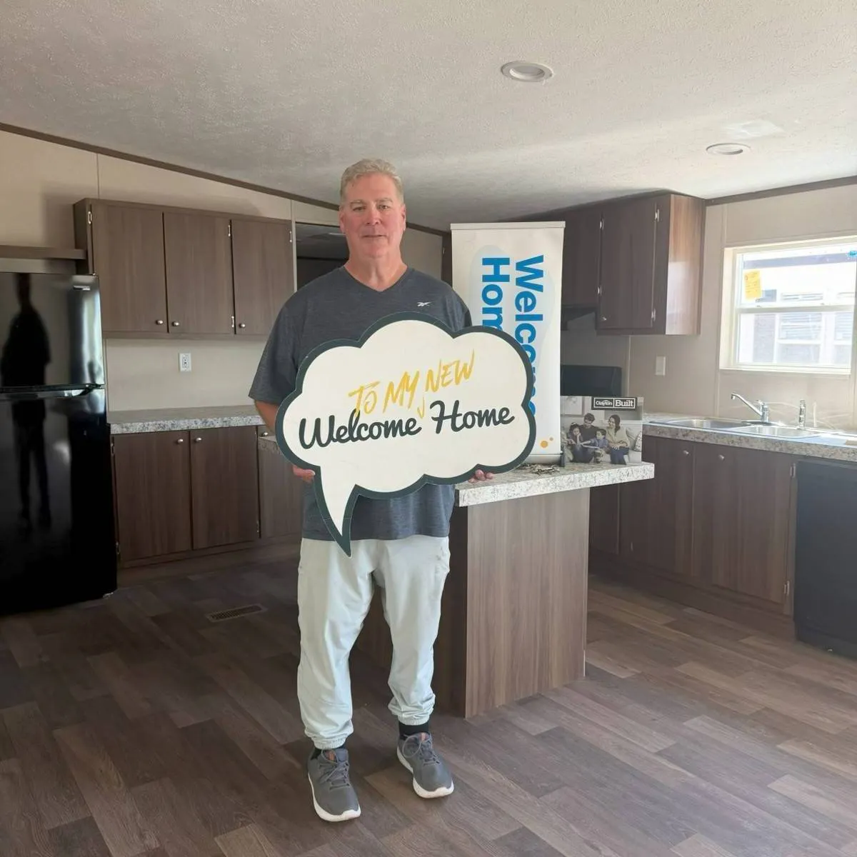 HAROLD K. welcome home image
