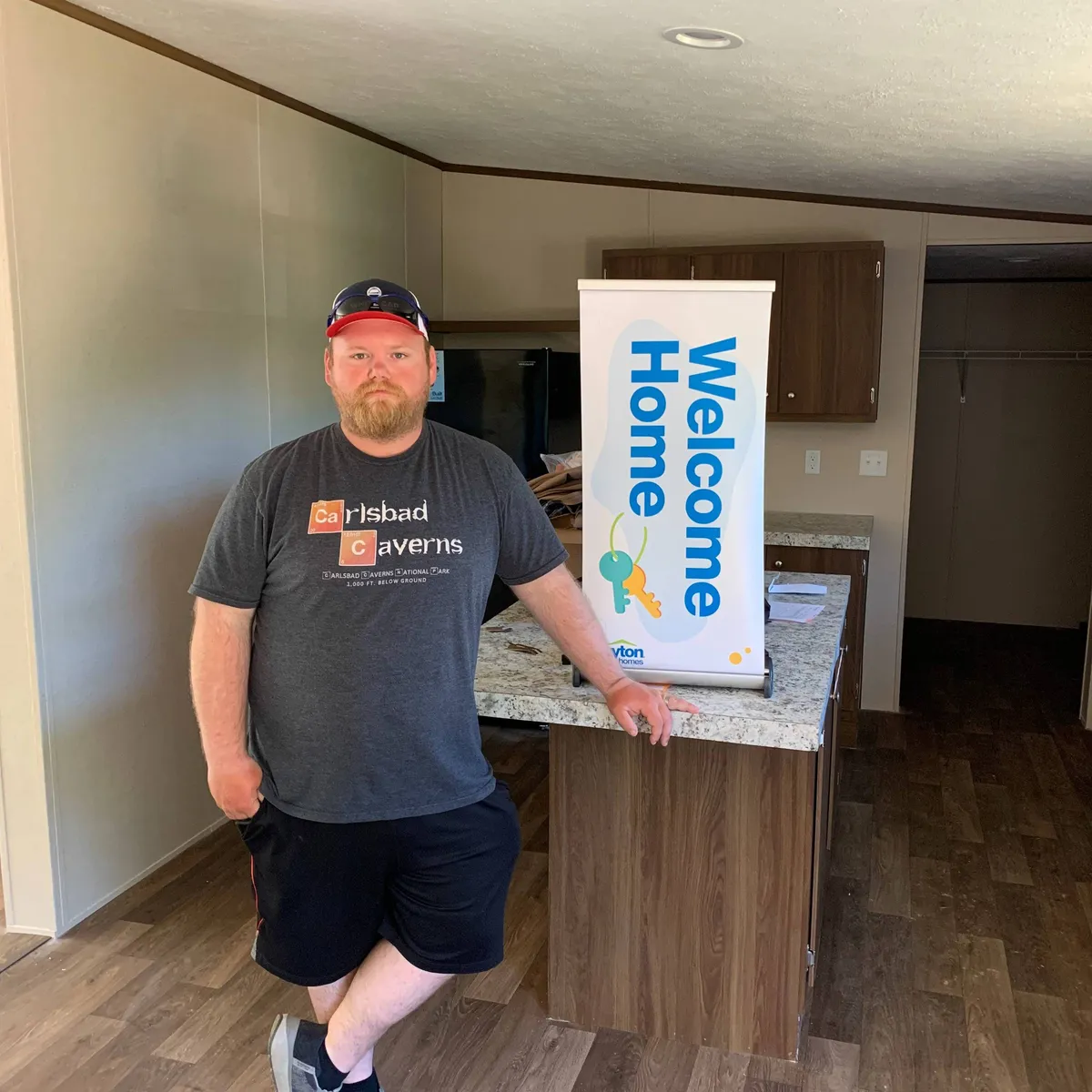 JAMES T. welcome home image