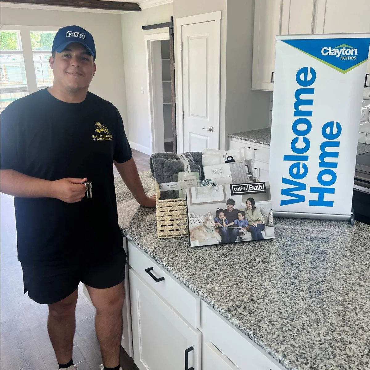 DOMINIC L. welcome home image