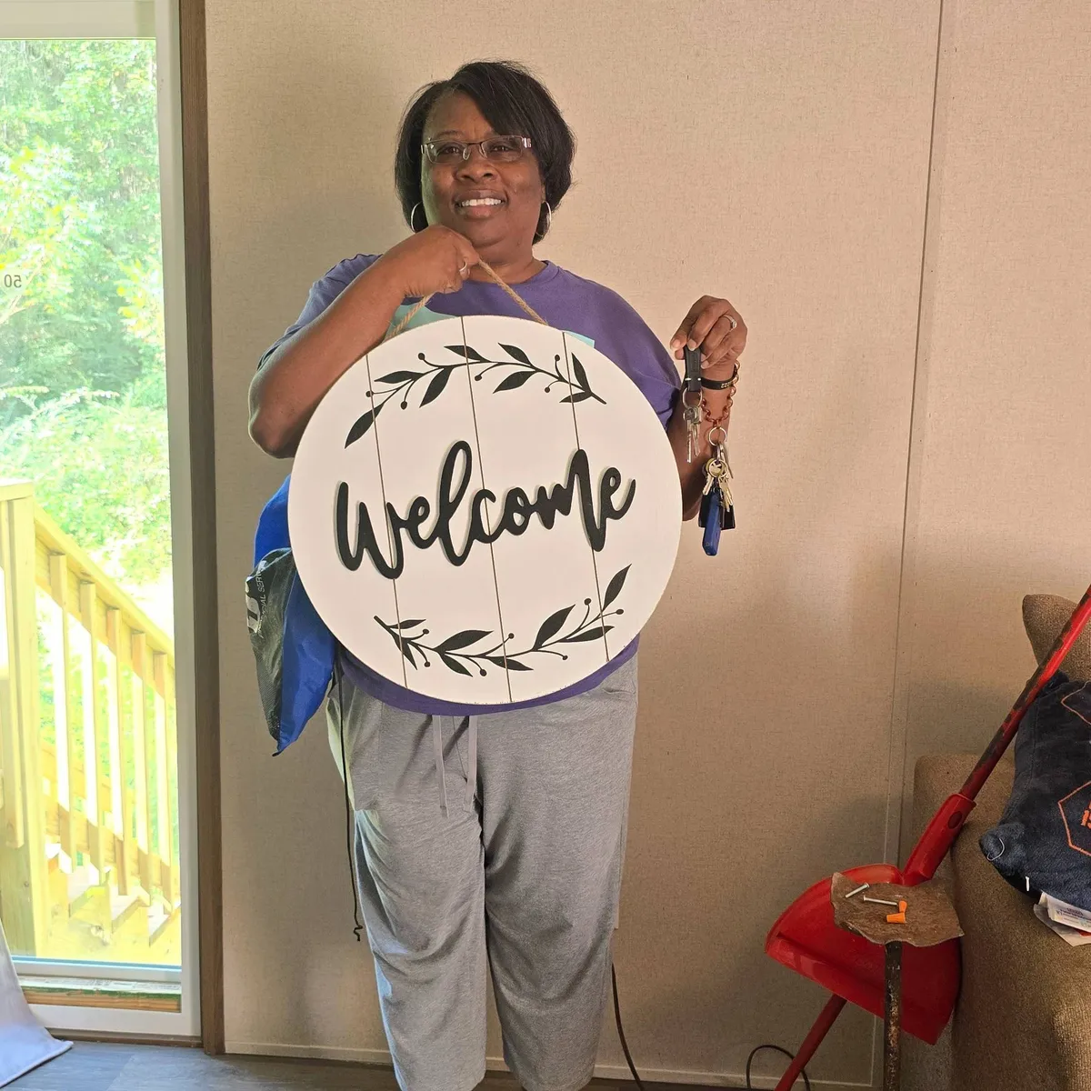 KEIVIN D. welcome home image