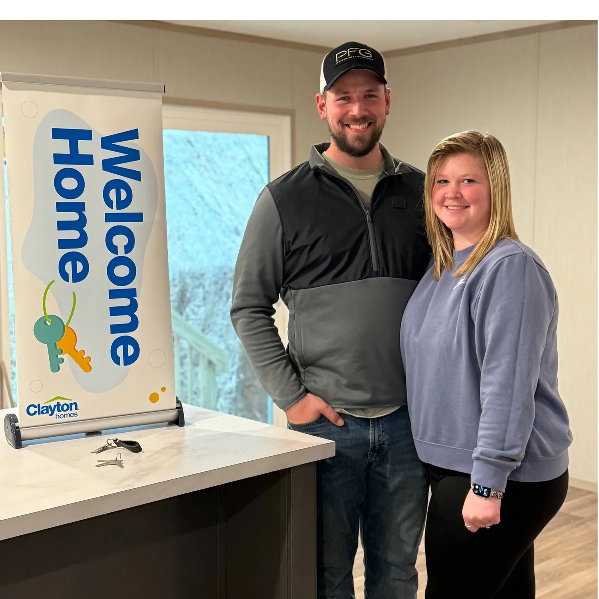 DAVID B. welcome home image