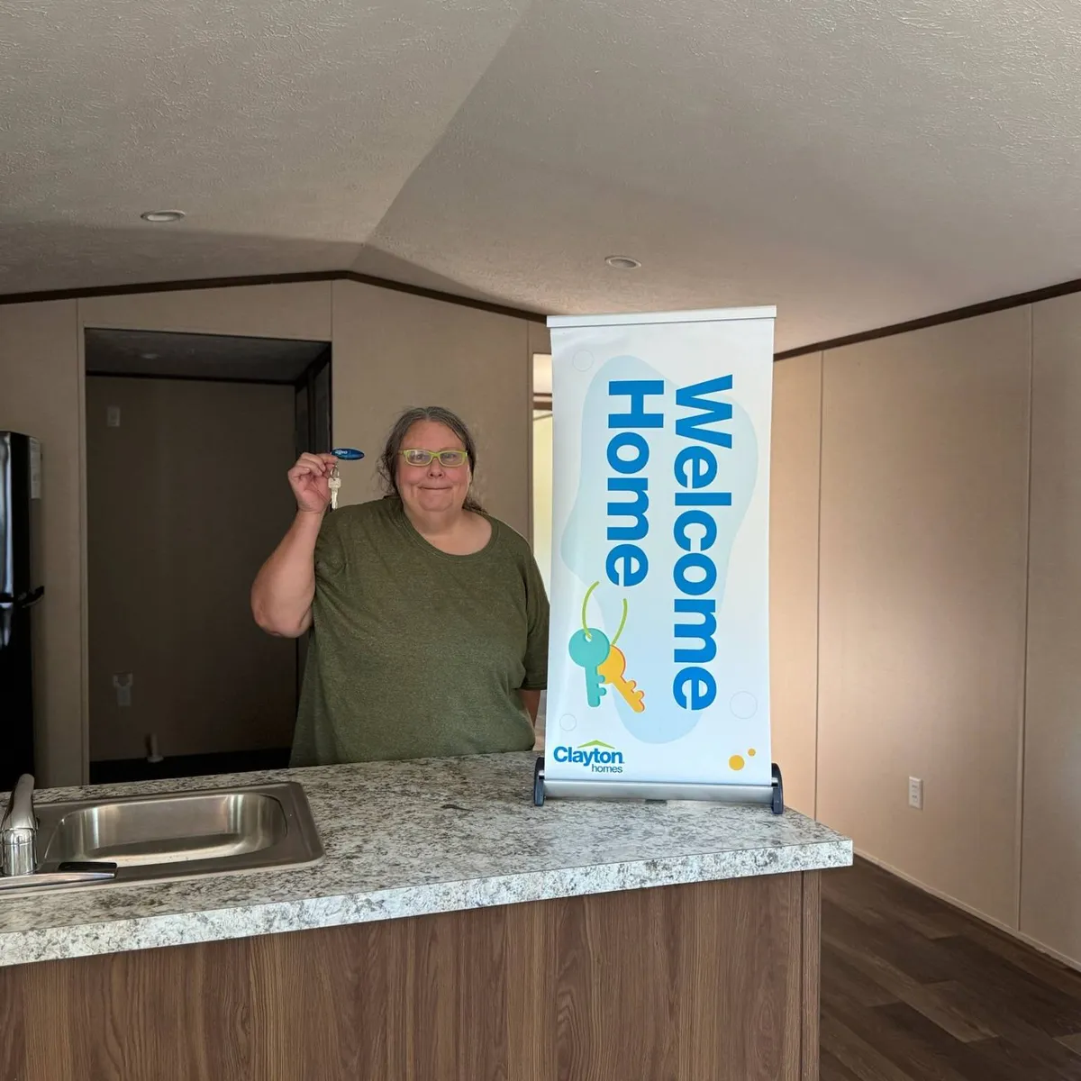 REBECCA P. welcome home image