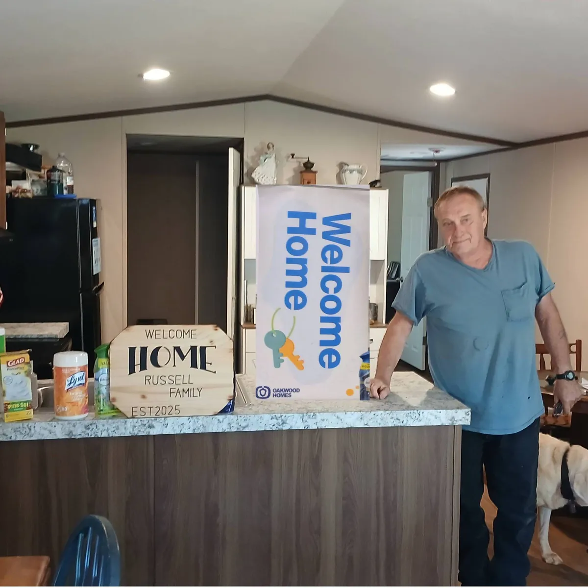 BRIAN R. welcome home image