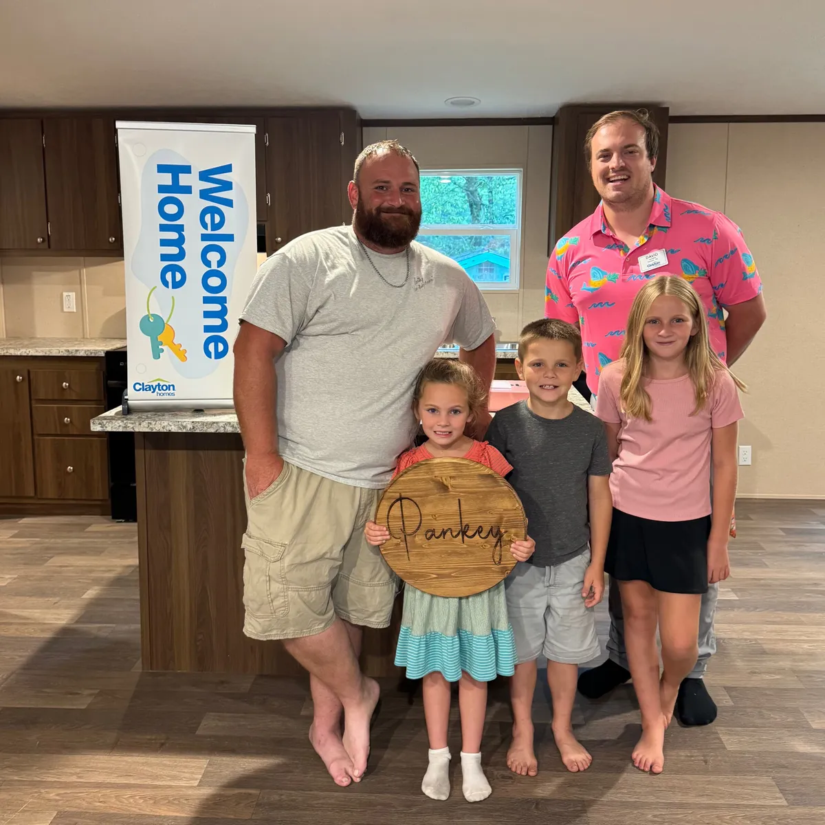 ROBERT P. welcome home image