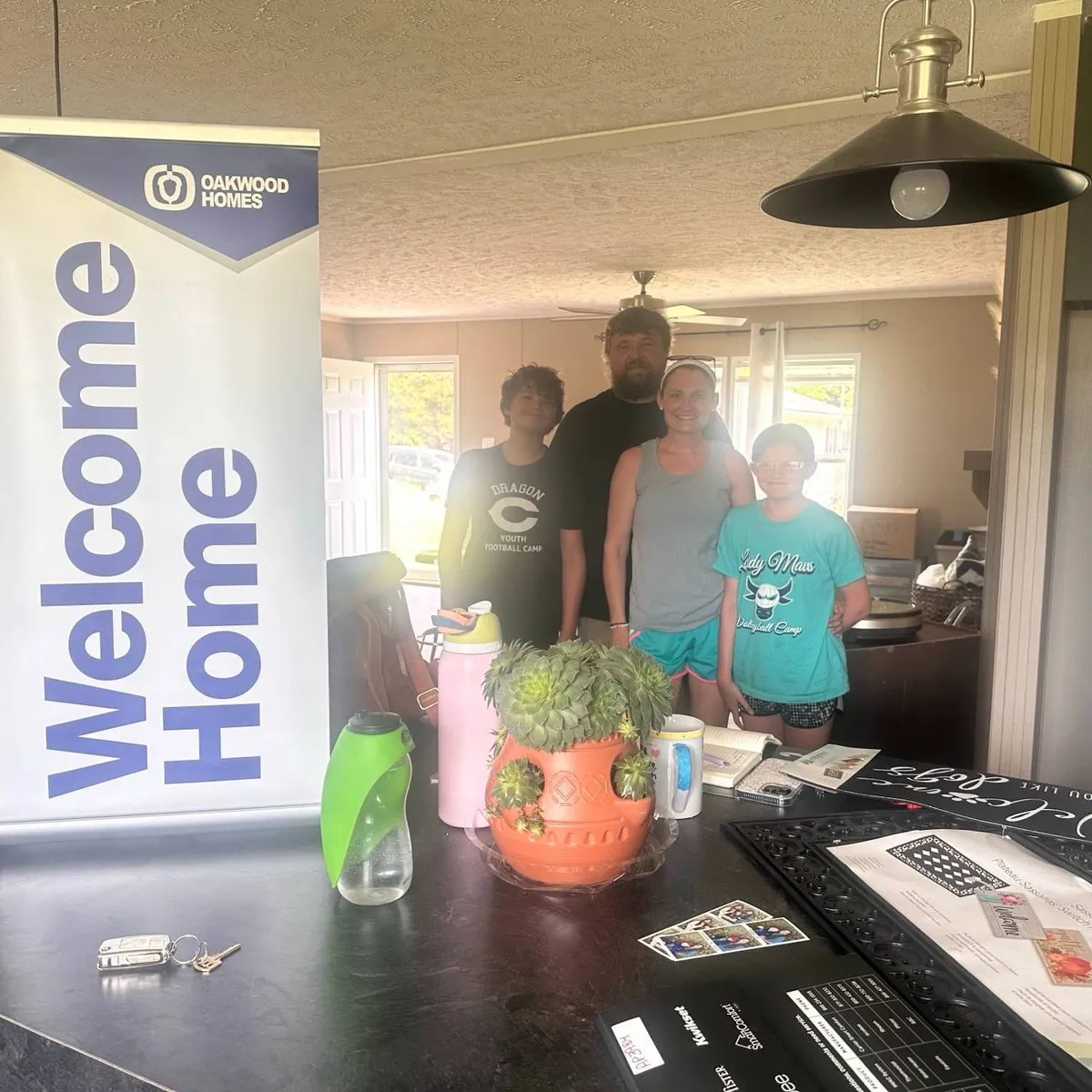 FAITH B. welcome home image