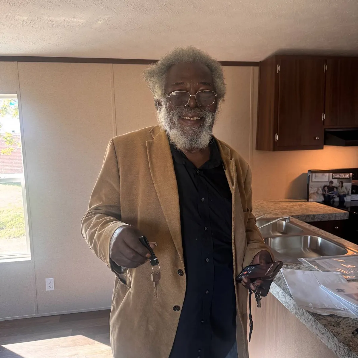 CHARLES M. welcome home image