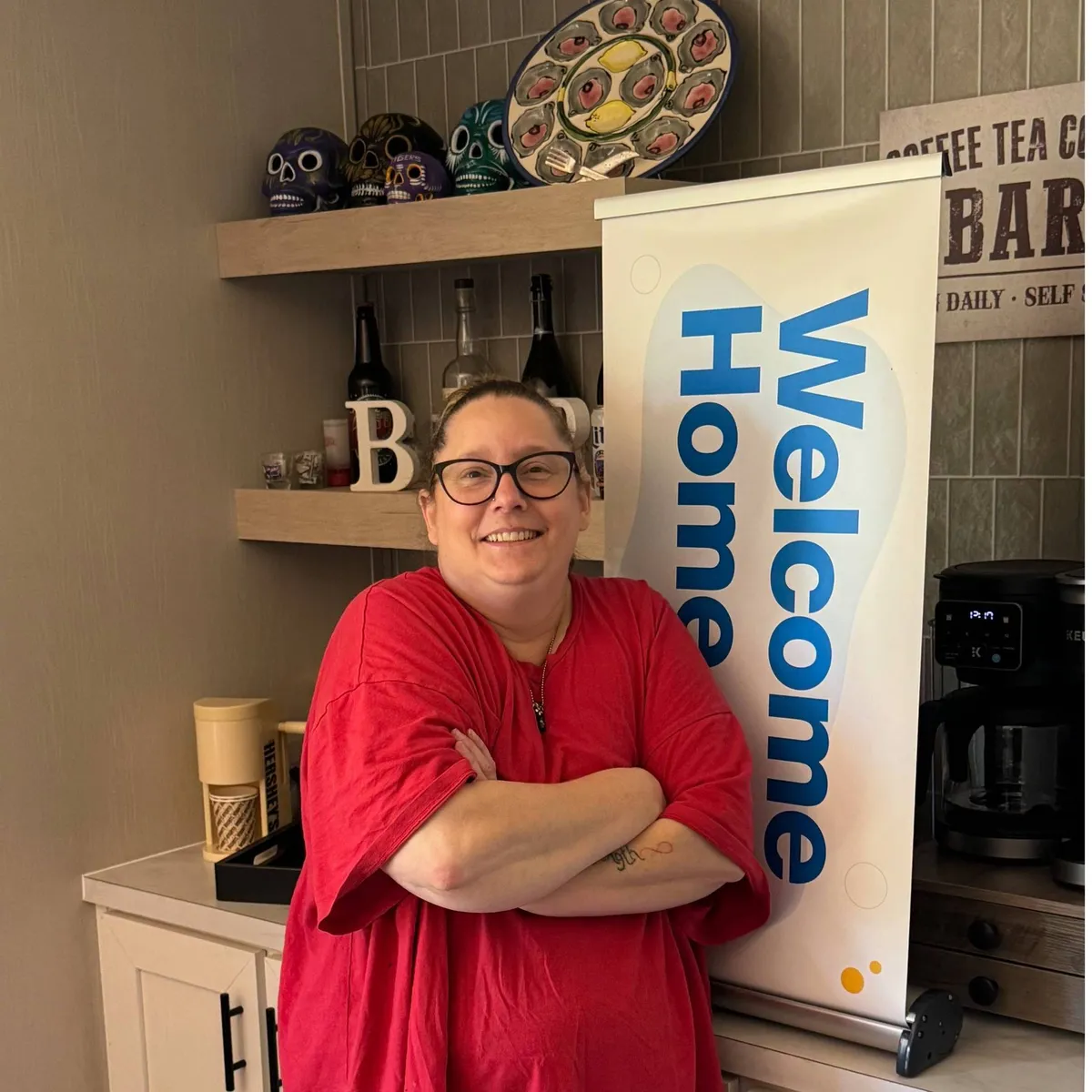 DESMOND L. welcome home image