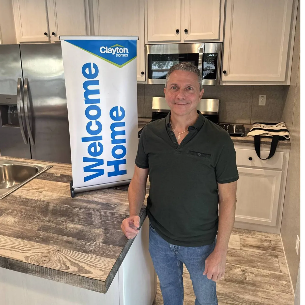 Kirk William S. welcome home image