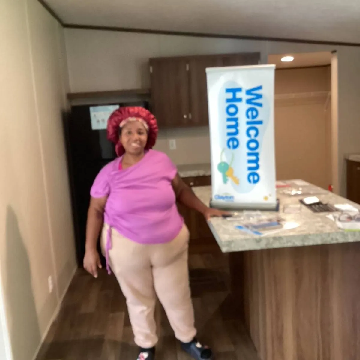 REGINA J. welcome home image