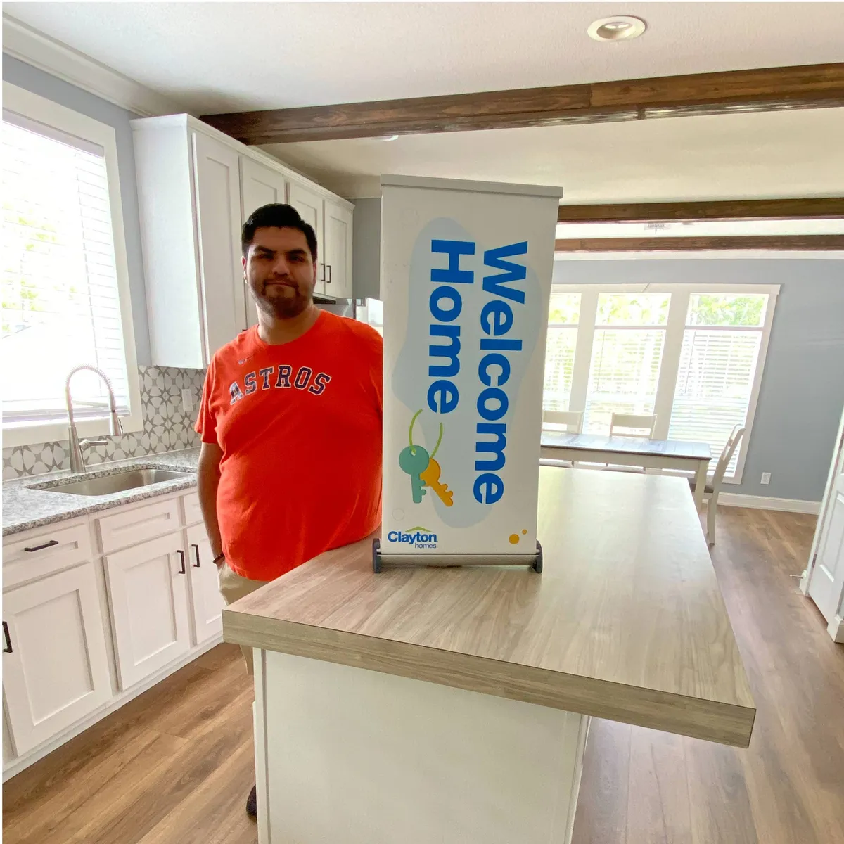 RENE G. welcome home image