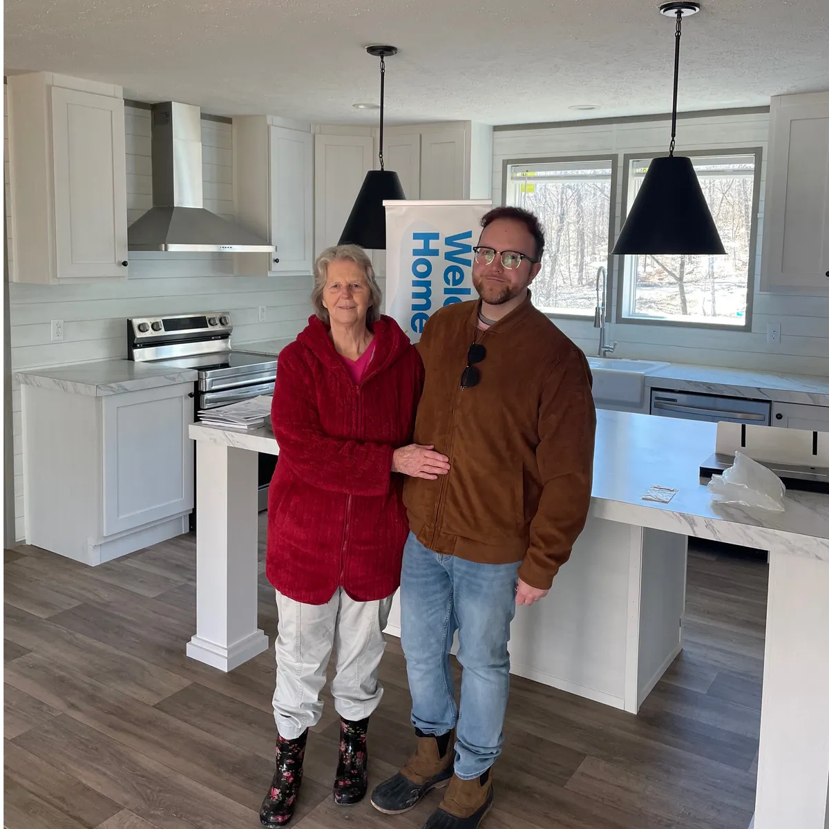 EDWARD H. welcome home image