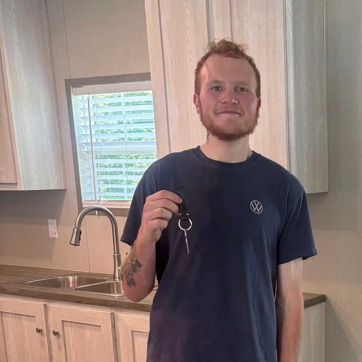 Trevor S. welcome home image